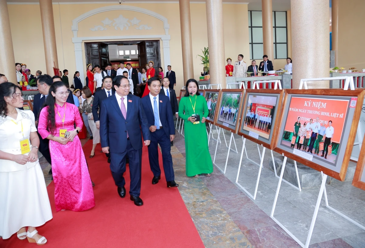 Thủ tướng Chính phủ Phạm Minh Chính dự Đại hội đại biểu Đảng bộ tỉnh Thanh Hóa lần thứ XX