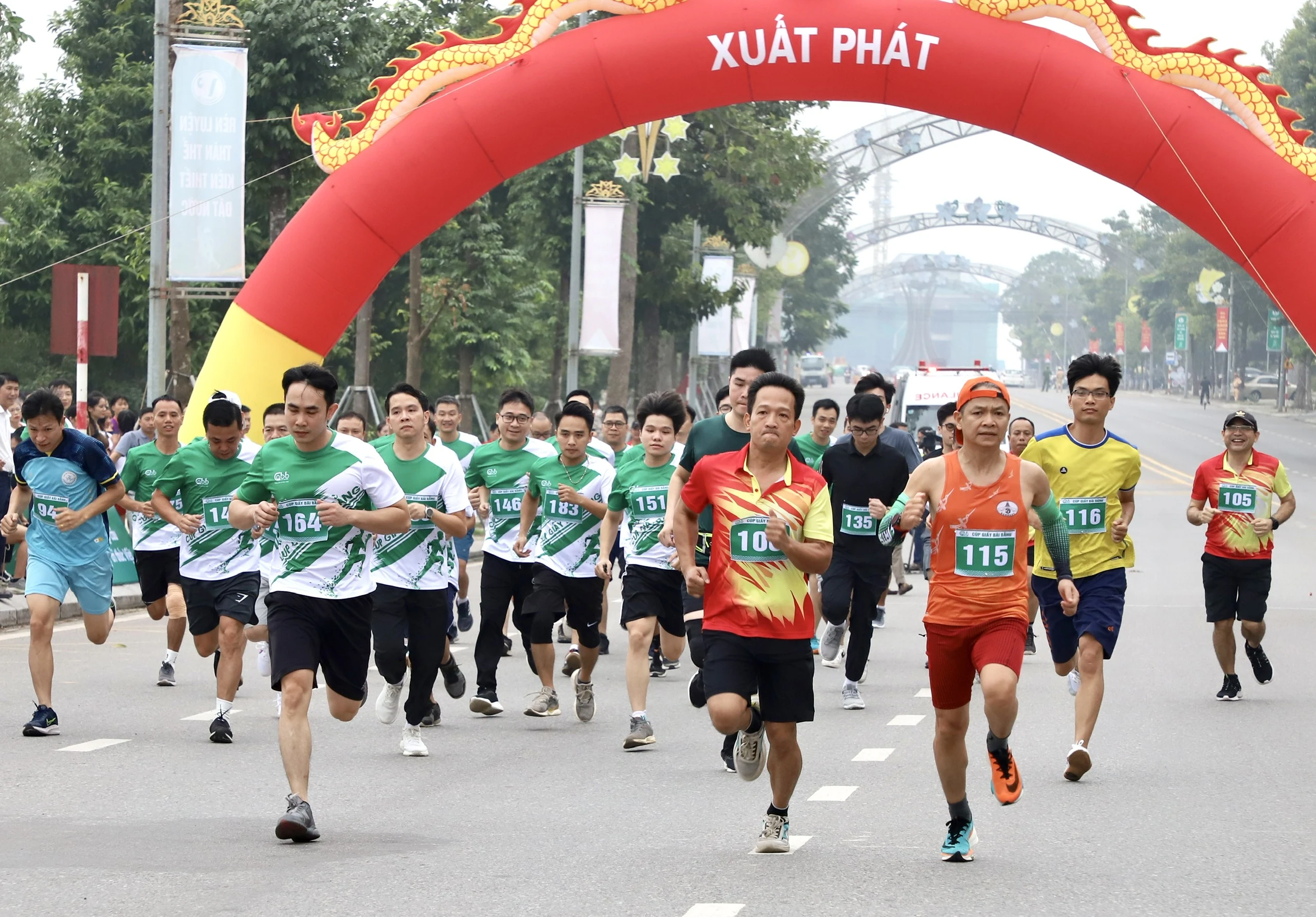 Exciting Bai Bang Paper Cup Cross Country Tournament 2023