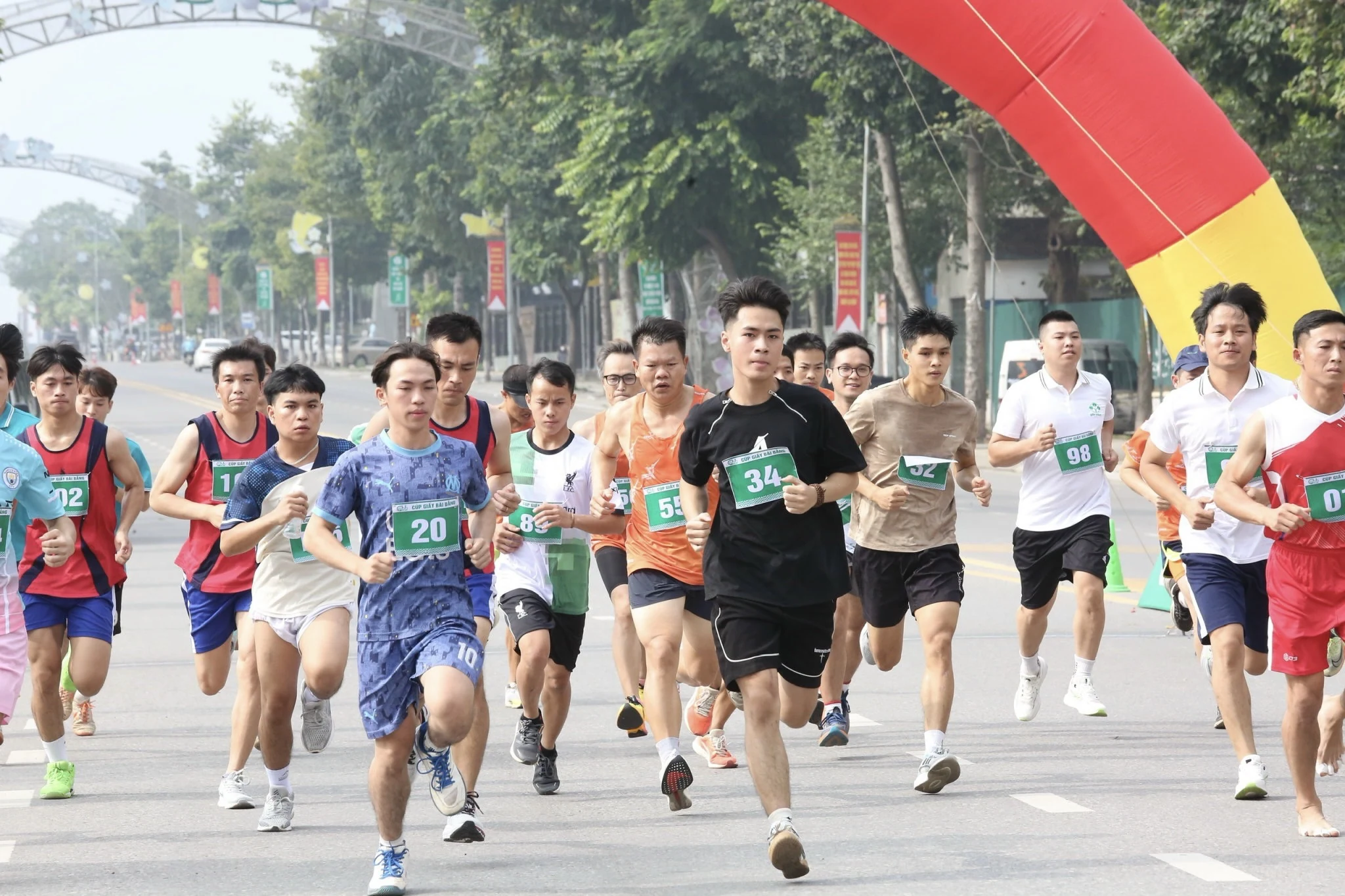 Exciting Bai Bang Paper Cup Cross Country Tournament 2023