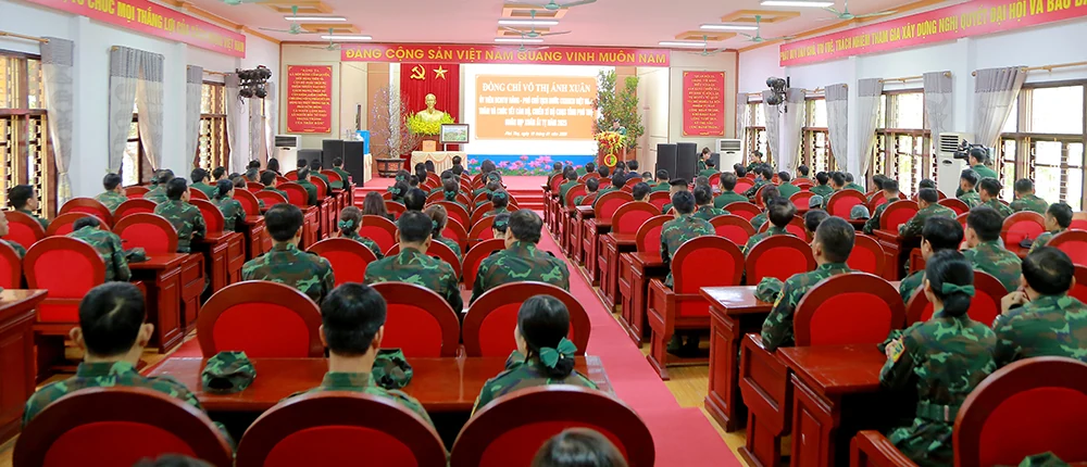 Vice President Vo Thi Anh Xuan extends New Year wishes to Phu Tho province