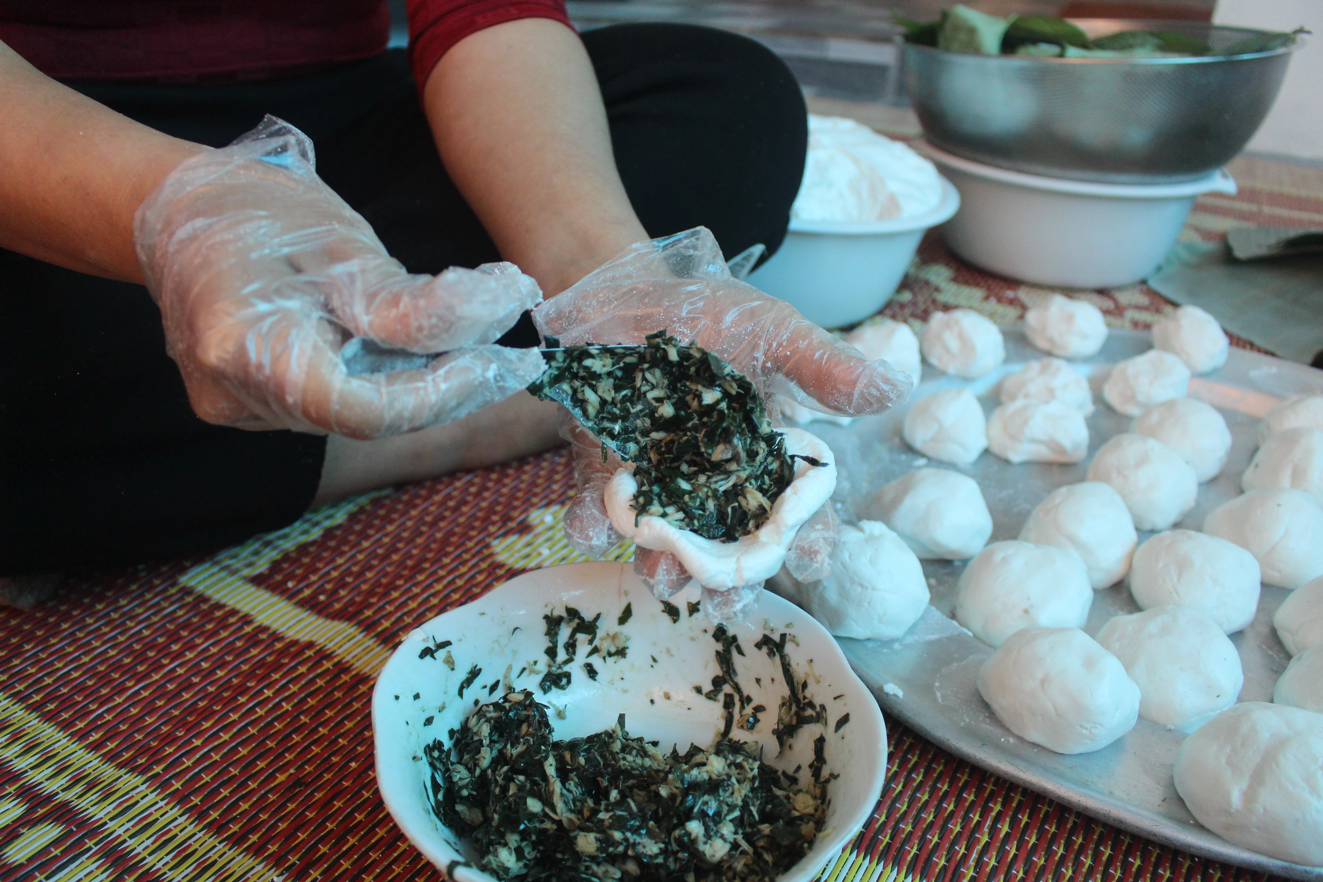 Muong Peoples Fish Cake in Tu Vu