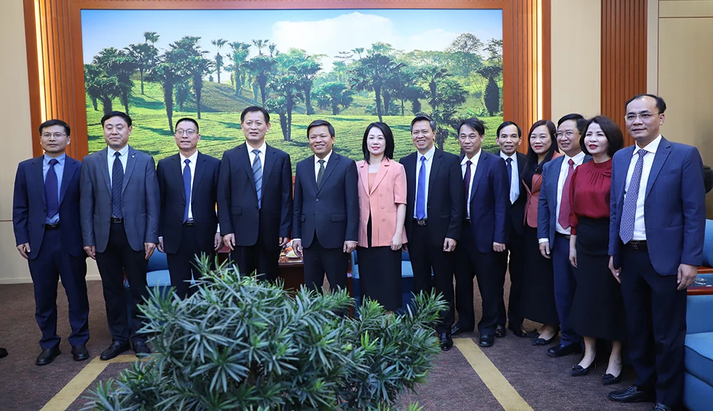 Delegation from Linyi City pays a visit to Phu Tho province