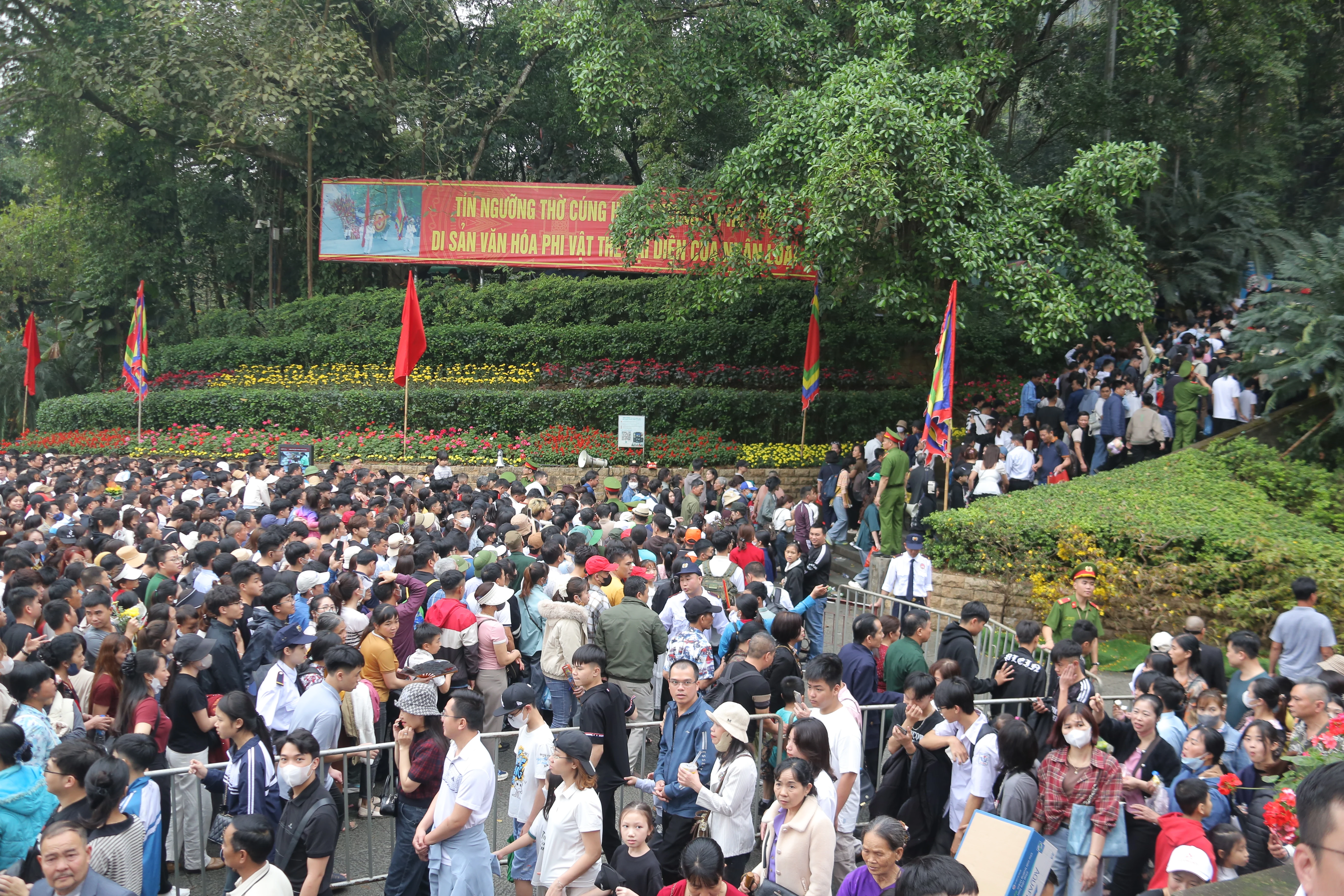 The Ancestral Land attracts visitors during the April 30 - May 1 holidays