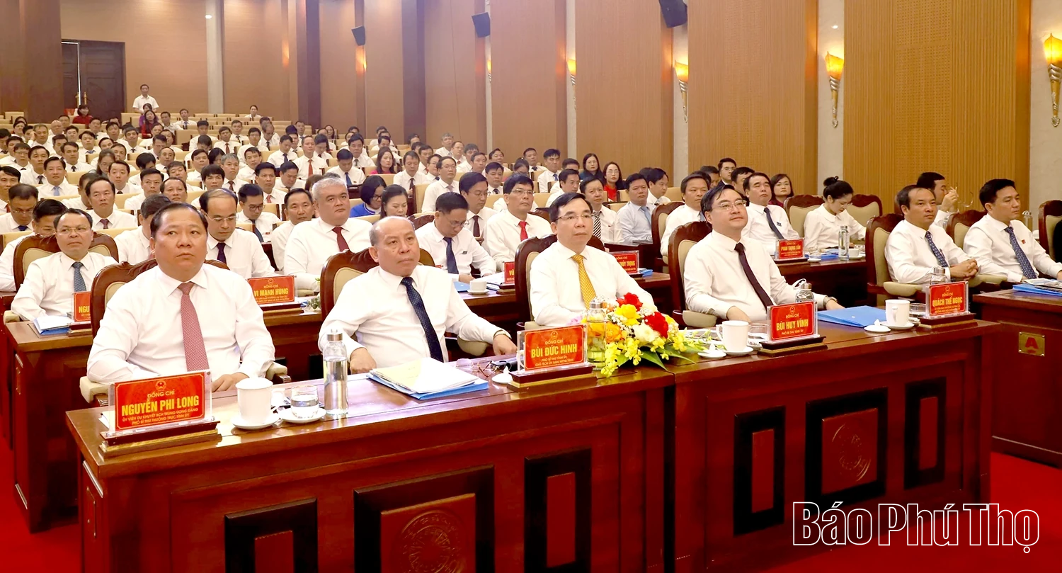 The 1st Congress of the Phu Tho Provincial People’s Committee Party Committee, Term 2025–2030