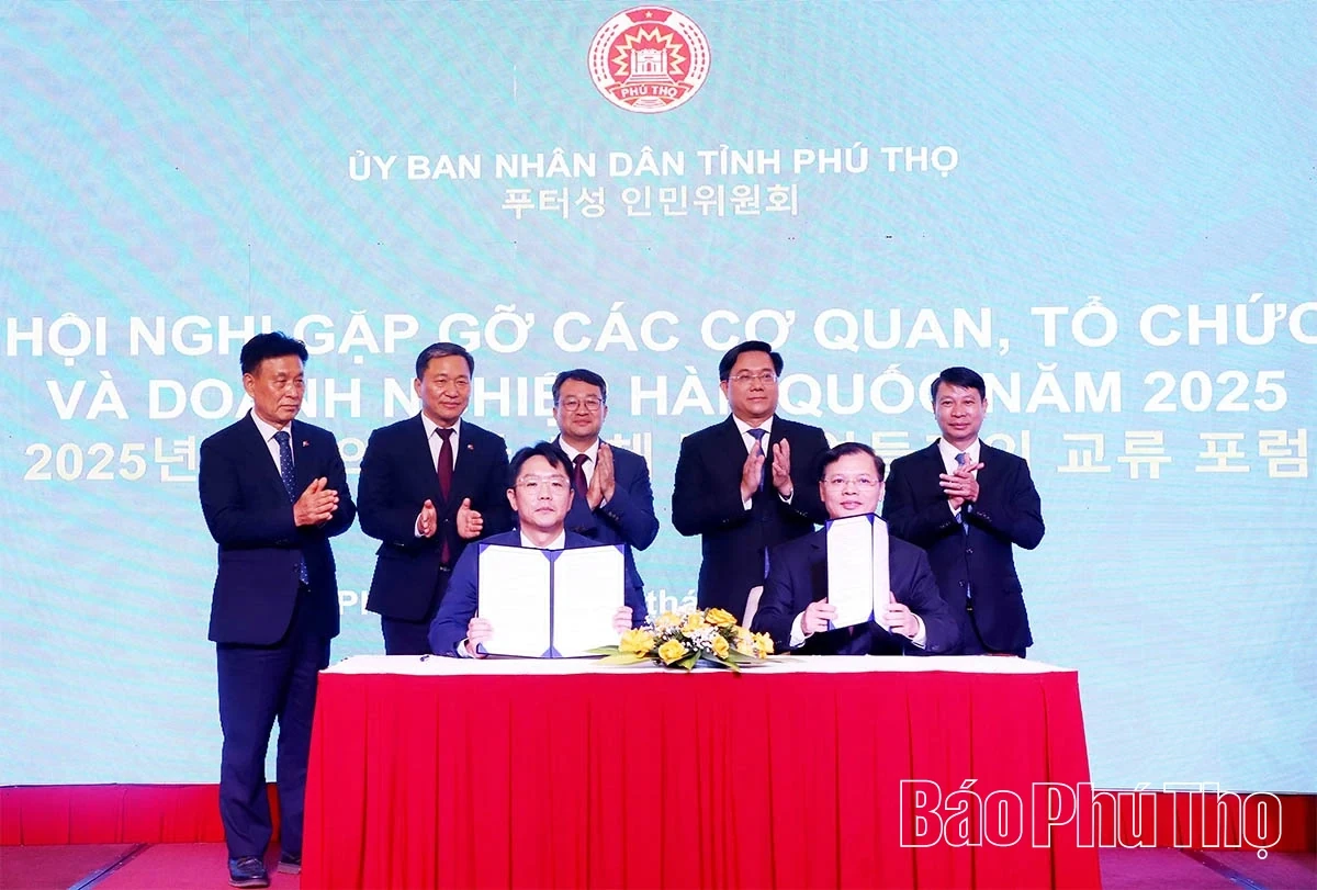 Strengthening Partnerships Between Korean Agencies, Organizations, and Enterprises with Phu Tho Province