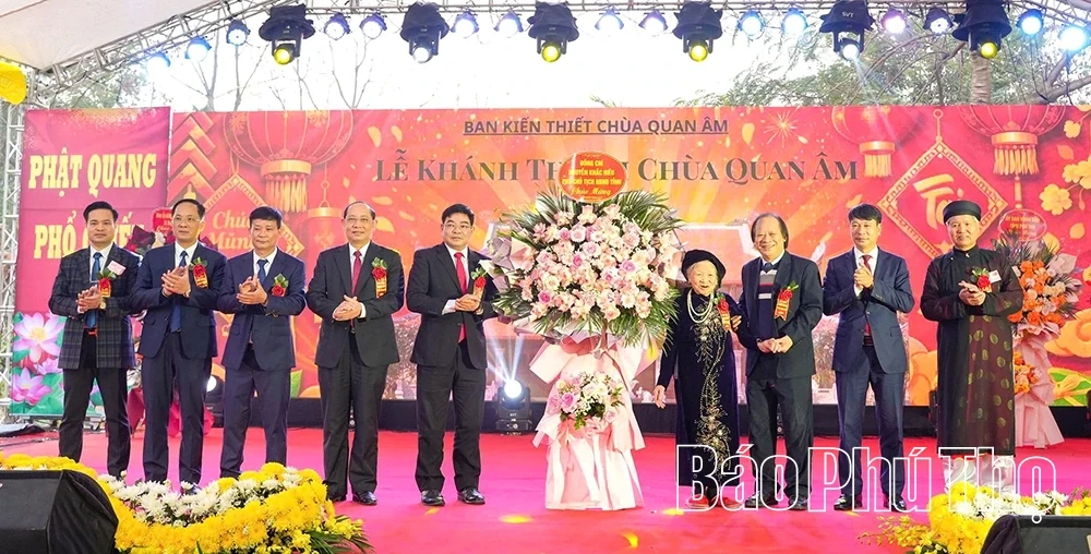 Inauguration of Quan Am Pagoda in Vinh Thanh Commune