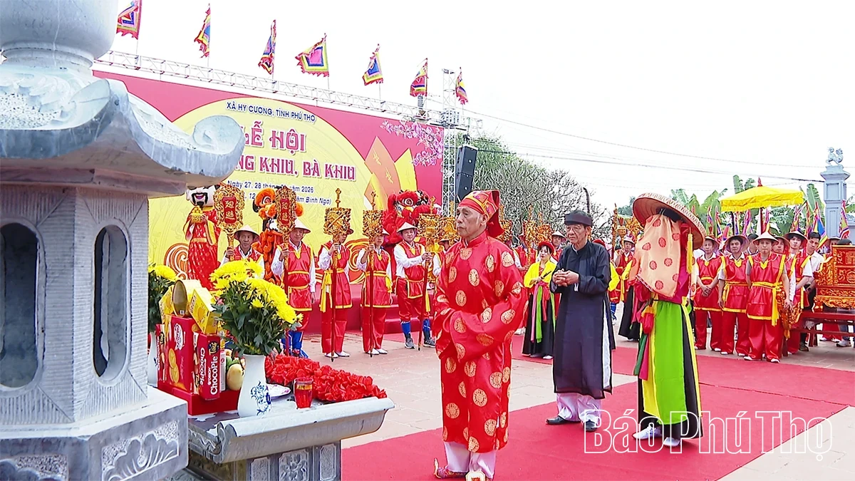 Restoration of the “Ong Khiu - Ba Khiu” Procession Festival