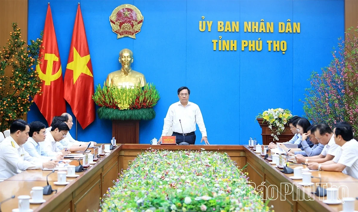 Chairman of Provincial People’s Committee Tran Duy Đông Directs Key Economic Development Investment Projects