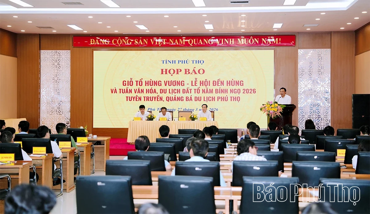 Press Conference on the 2026 Hung Kings Commemoration and Ancestral Land Culture-Tourism Week