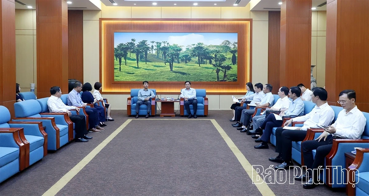 Chairman of Provincial Peoples Committee Tran Duy Dong Receives and Works with TCC Group and MM Mega Market Vietnam Co., Ltd.