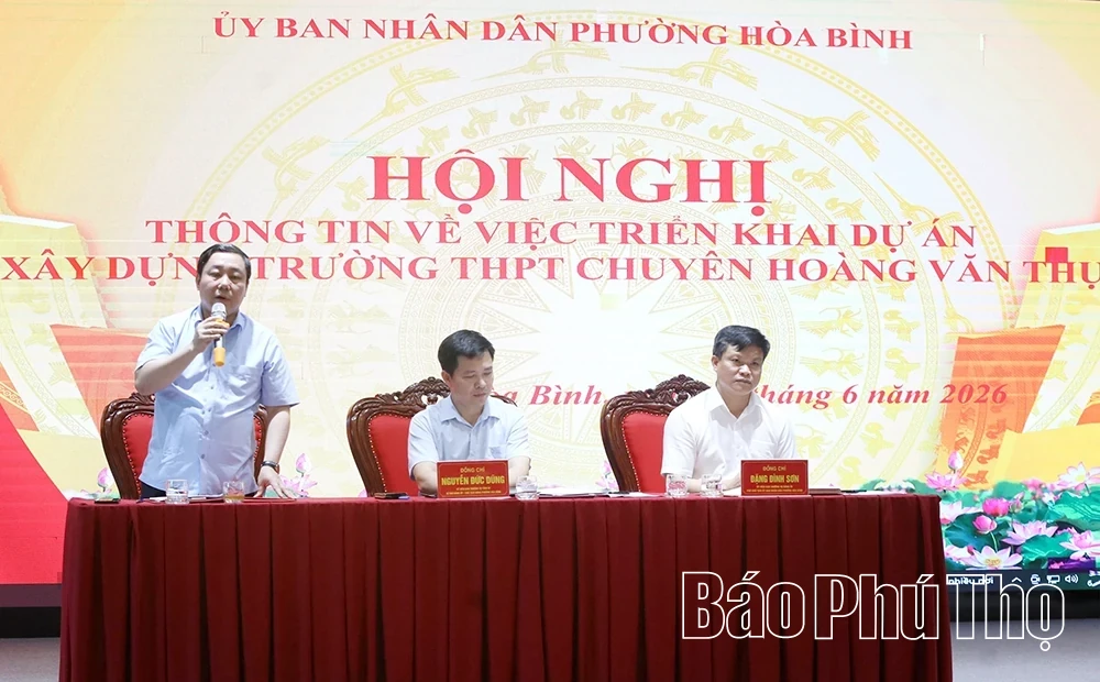 Public Consultation on the Construction Project of Hoang Van Thu High School for the Gifted