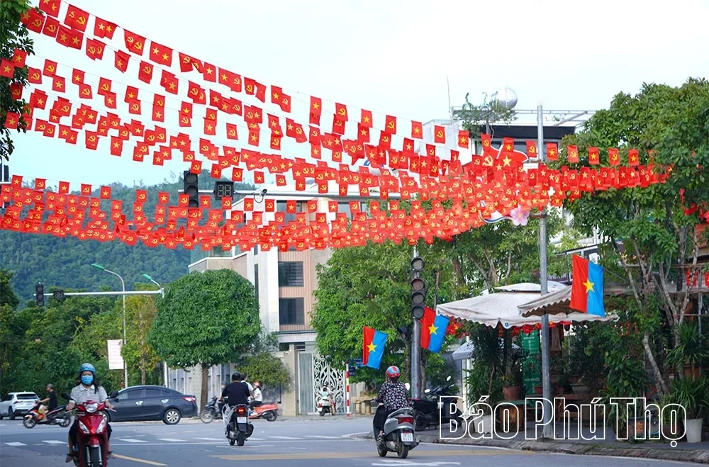 Proud Colors of the National Flag on National Day