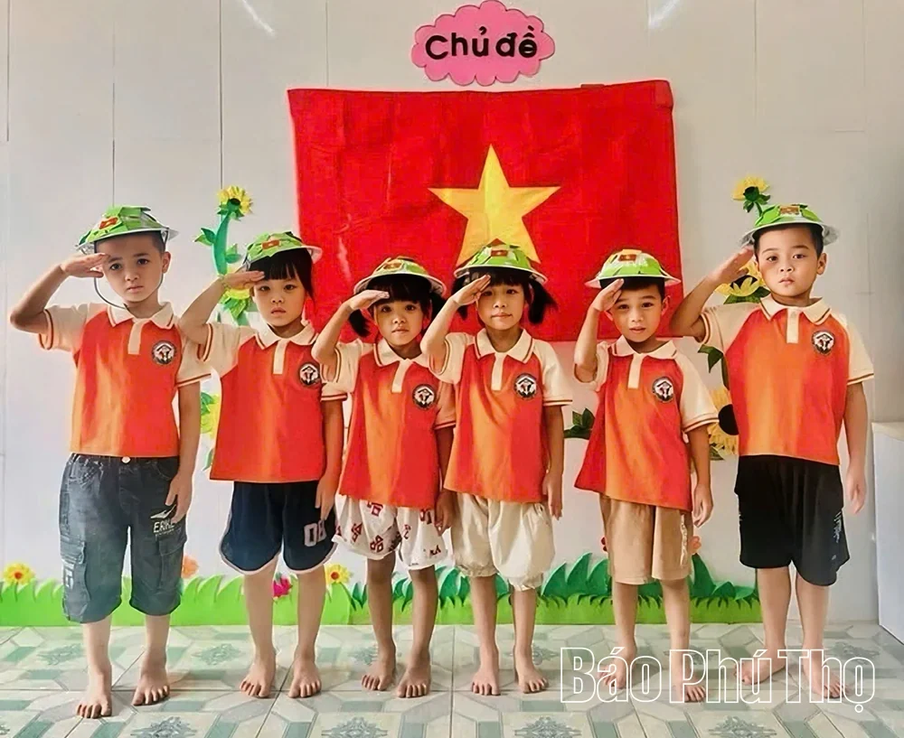 Proud Colors of the National Flag on National Day