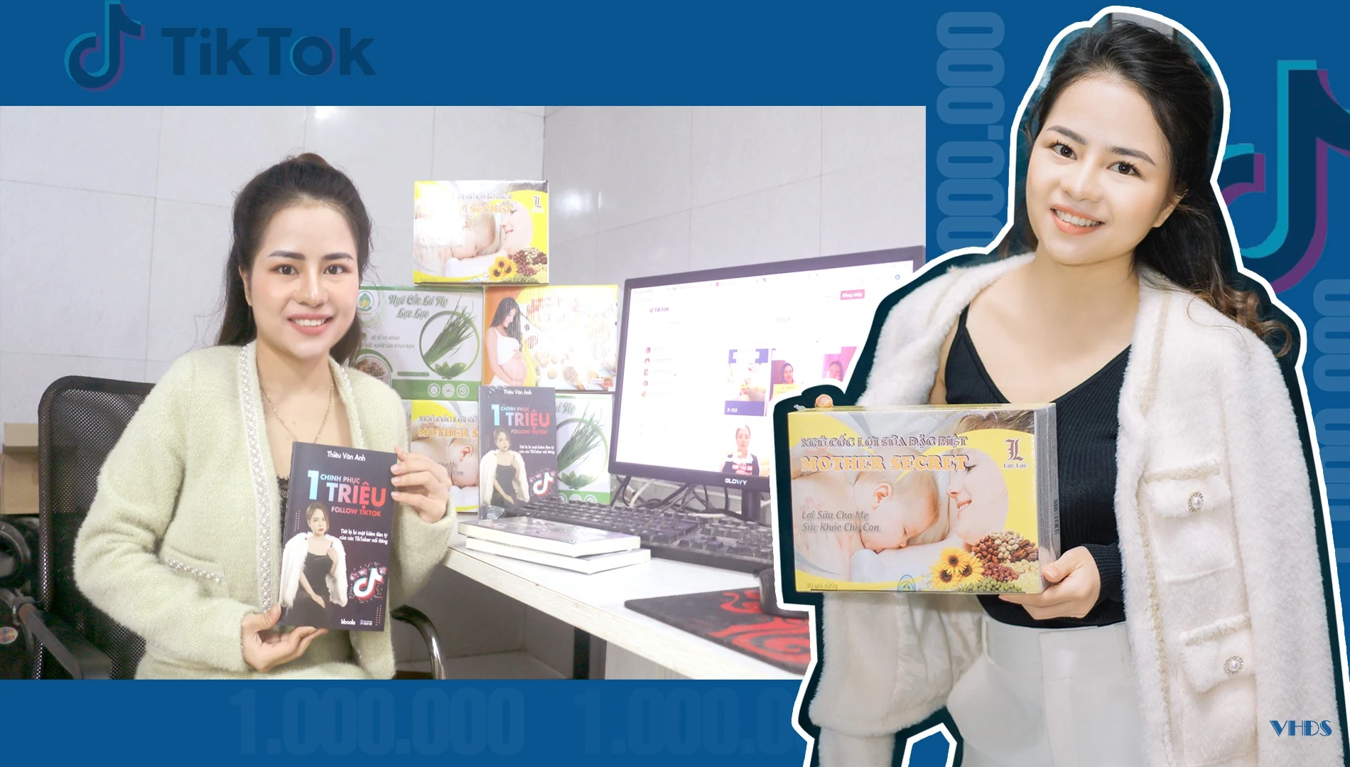 Nữ TikTok triệu view