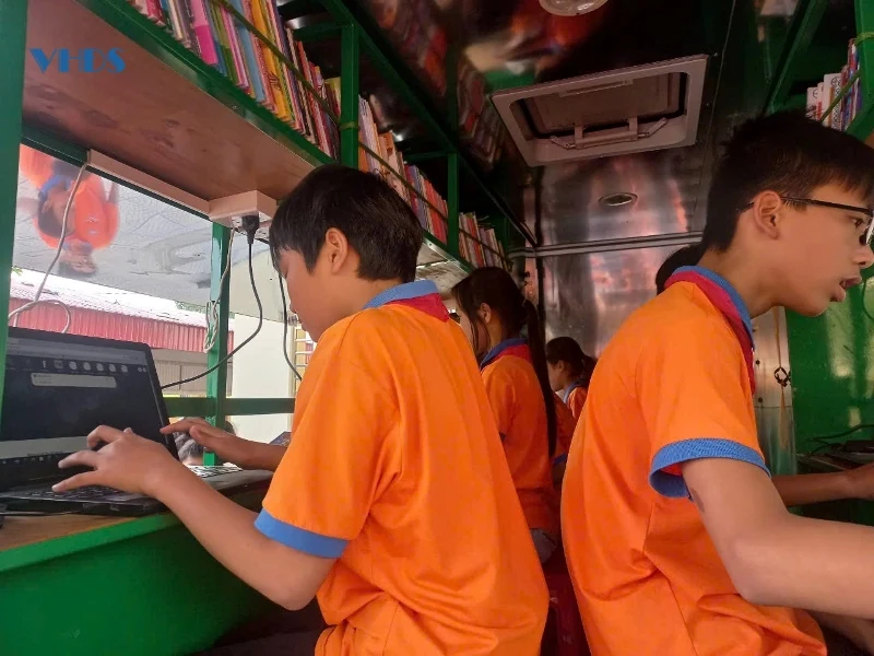 Sôi nổi ngày hội đọc sách tại Trường TH&THCS Đông Yên