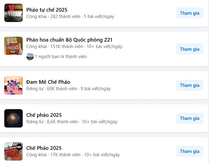 Cảnh báo nguy hiểm tiềm ẩn từ pháo nổ tự chế