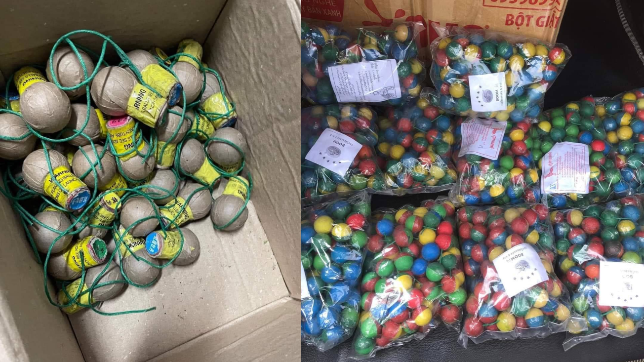 Cảnh báo nguy hiểm tiềm ẩn từ pháo nổ tự chế