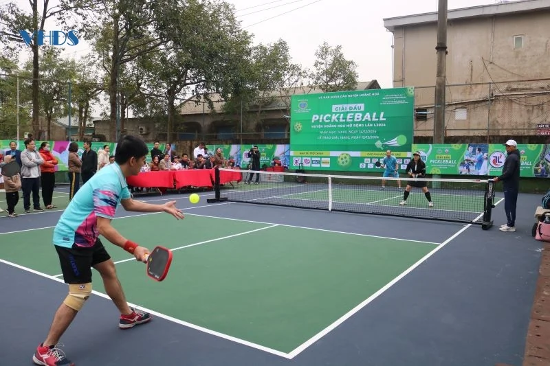 Hoằng Hoá tổ chức giải pickleball mở rộng lần thứ I-2024