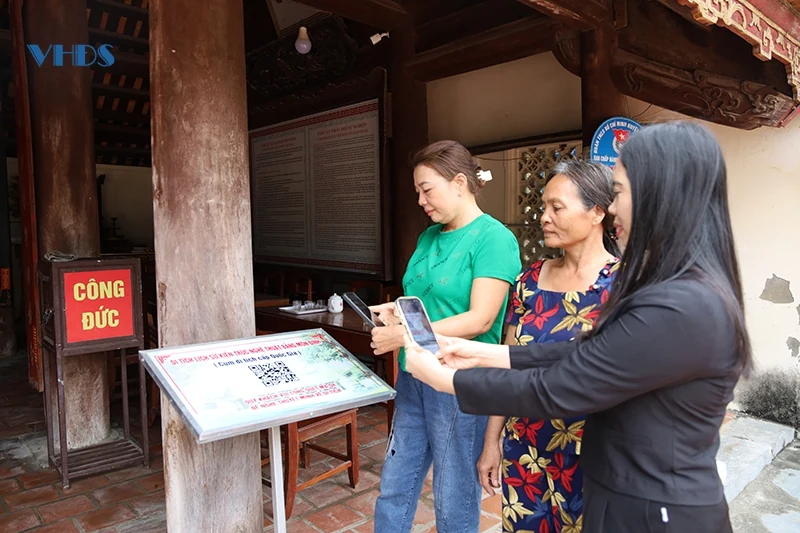 Số hóa góp phần bảo tồn, phát huy giá trị di tích