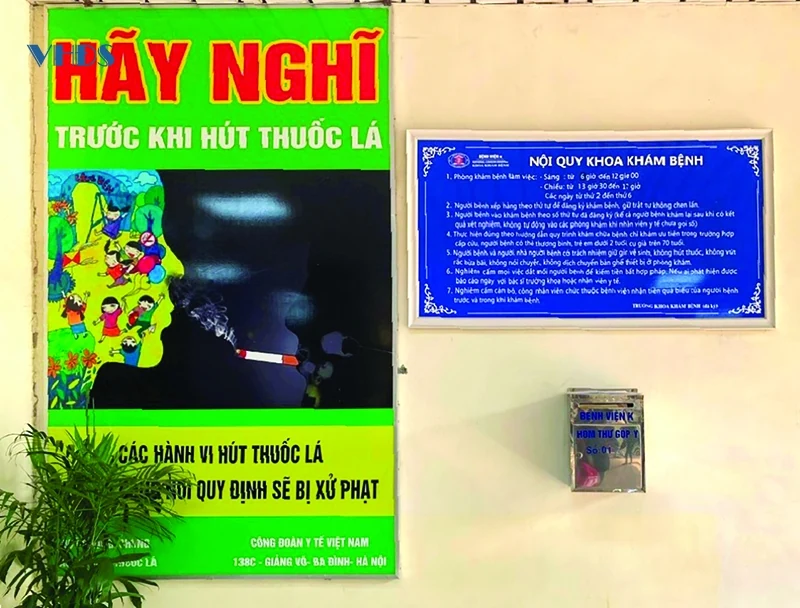 “Niềm vui”... cấm thuốc lá