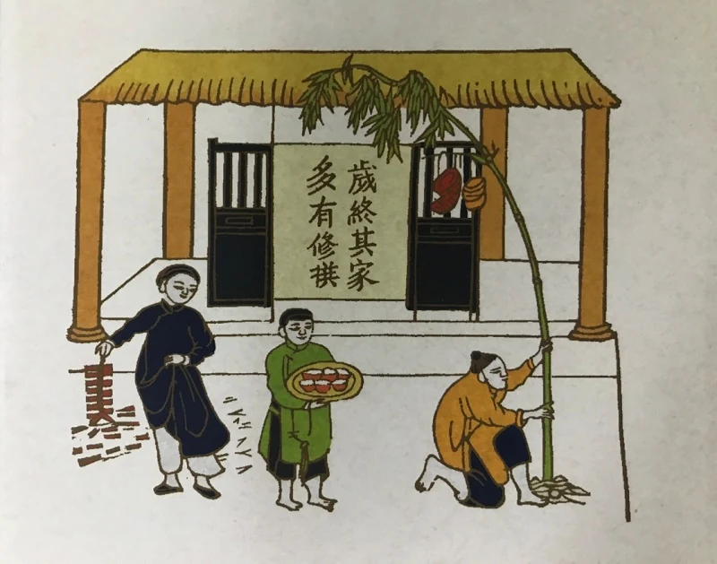 Cây nêu ngày Tết