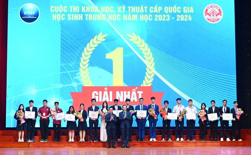 Hơn 200 dự án tranh giải thi nghiên cứu khoa học cấp quốc gia dành cho học sinh