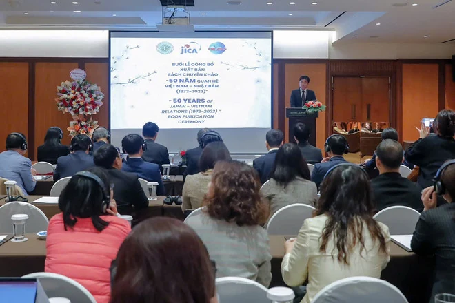Lần đầu tiên xuất bản sách chuyên khảo về 50 năm quan hệ Việt Nam-Nhật Bản