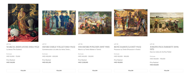 Tranh của họa sỹ Việt được bán với giá hơn 2 triệu USD, dẫn đầu phiên đấu giá ở Hong Kong