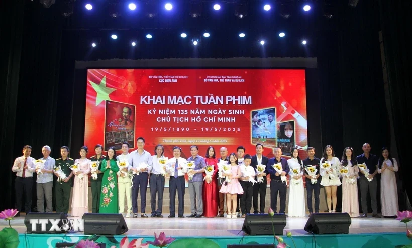 Khai mạc Tuần phim kỷ niệm 135 năm Ngày sinh Chủ tịch Hồ Chí Minh