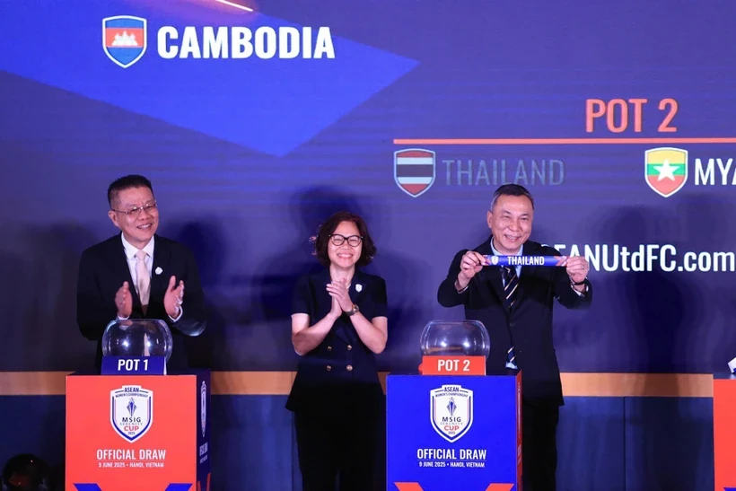 Chia bảng AFF Cup Nữ 2025: Việt Nam đối đầu Thái Lan, Indonesia và Campuchia