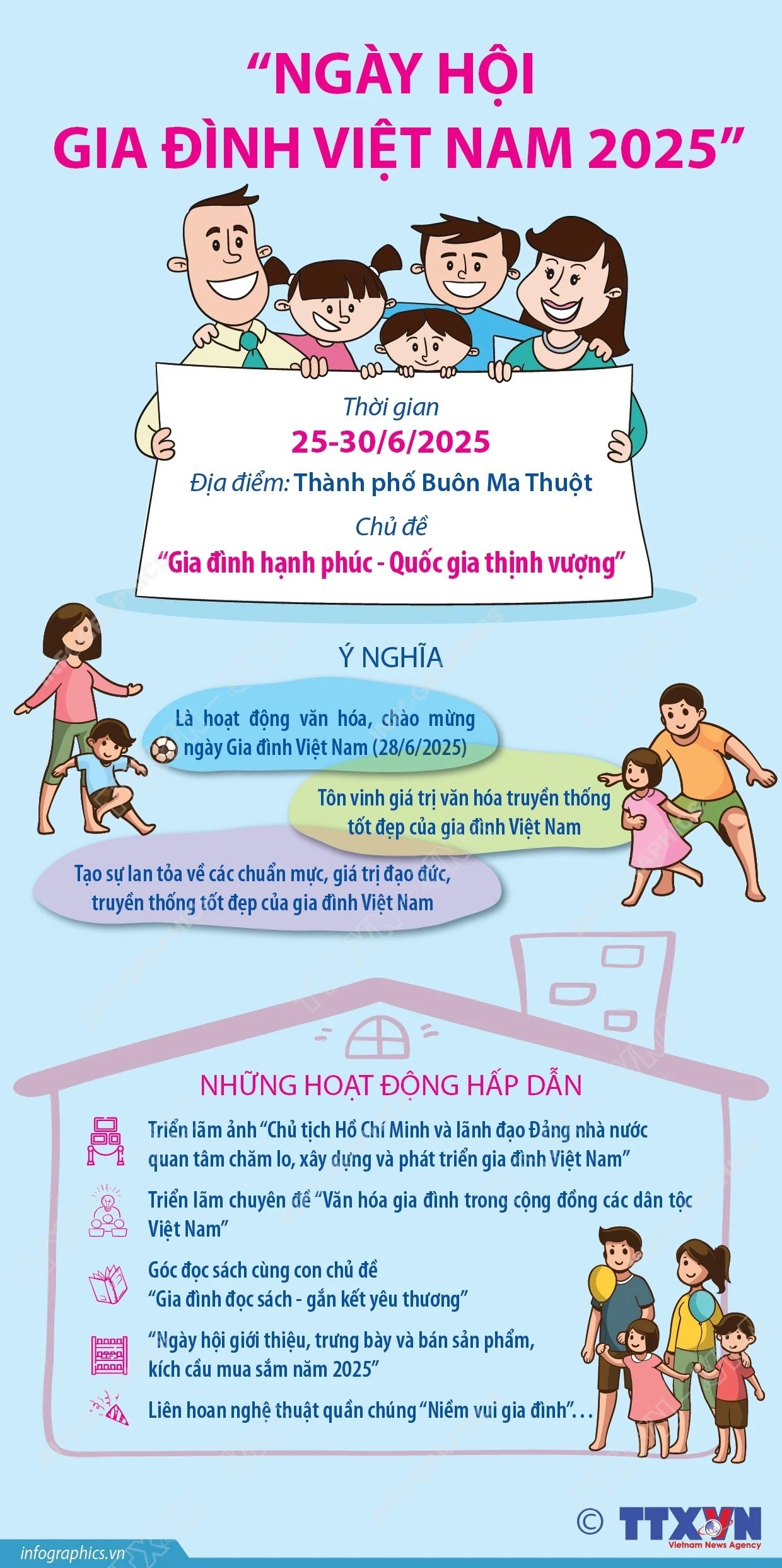 Thông tin chi tiết “Ngày hội Gia đình Việt Nam năm 2025