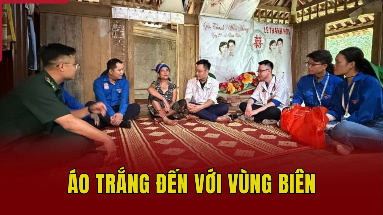 Áo trắng đến với vùng biên