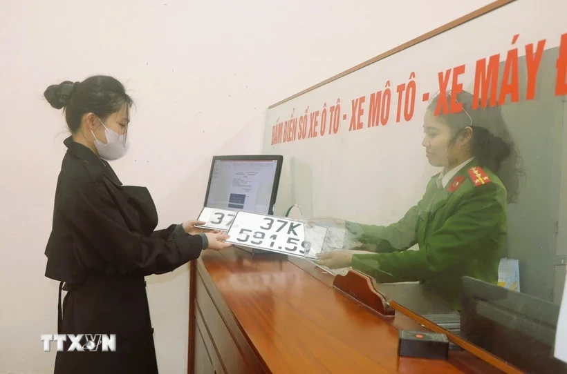 Được đăng ký xe tại tất cả Công an cấp xã trong tỉnh, thành phố