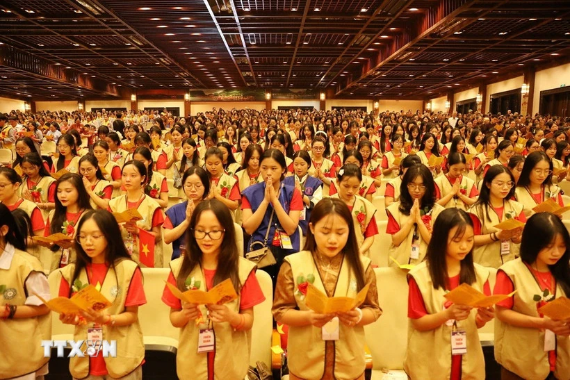 5.000 người dự Pháp hội Vu Lan báo ân-80 năm độc lập tại Ninh Bình