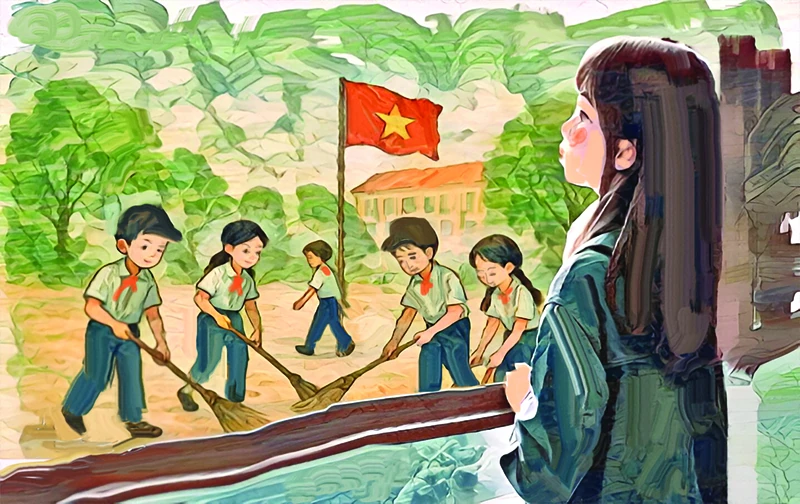 Trời thu mãi xanh trong