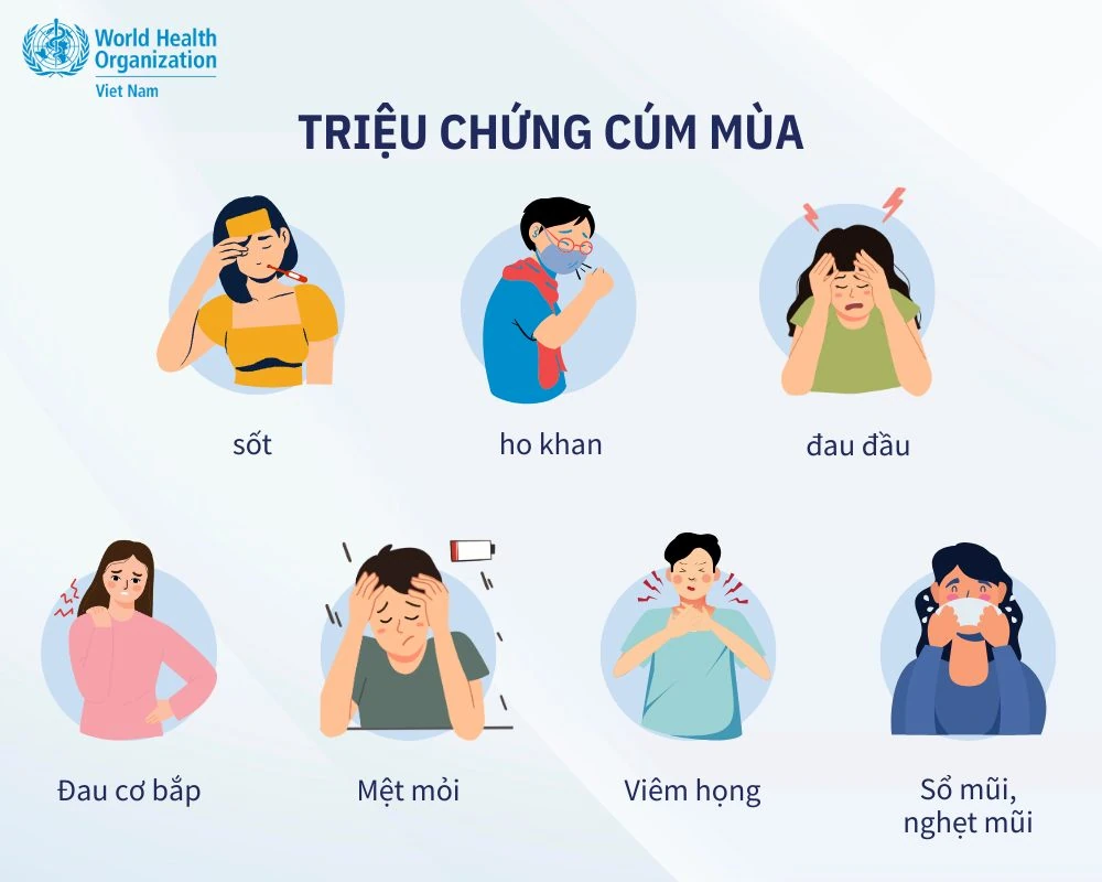 Cúm mùa - triệu chứng và cách giảm nguy cơ mắc bệnh