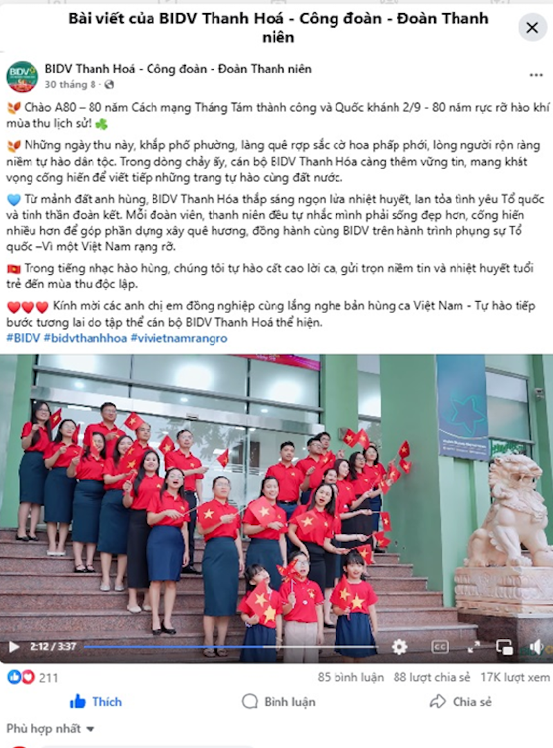 Đảng viên trẻ BIDI Thanh Hóa tiên phong trong chuyển đổi số