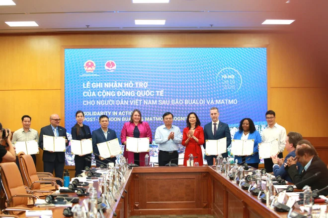 Hơn 7,2 triệu USD tiền mặt cứu trợ người dân ảnh hưởng bởi thiên tai