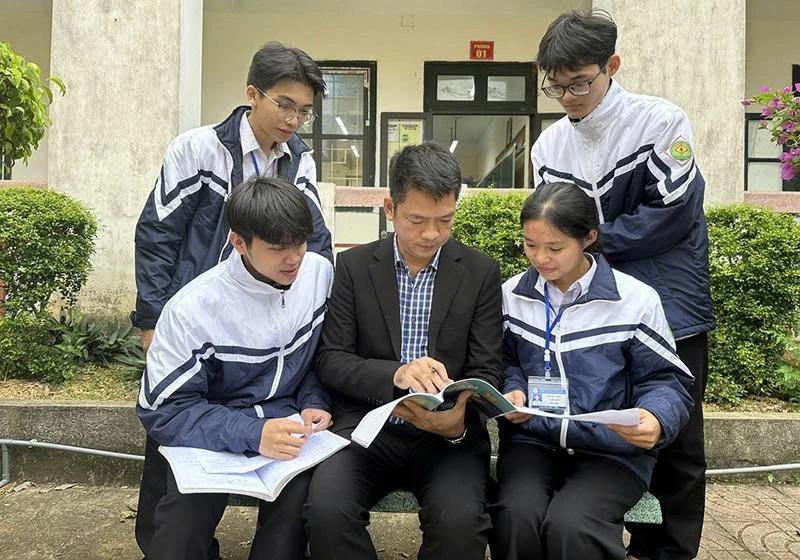 Thầy giáo tâm huyết với môn Toán