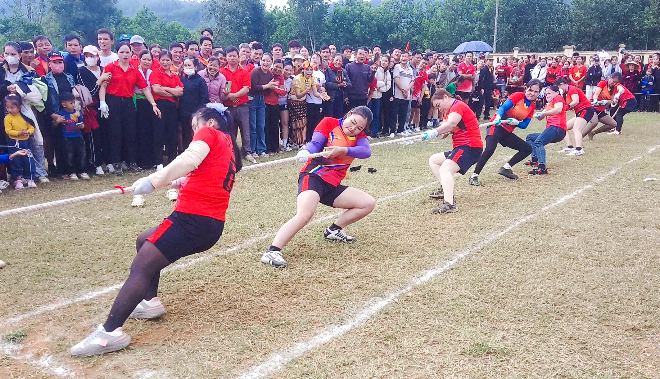 Hơn 500 vận động viên tham gia Đại hội Thể dục thể thao xã Xuân Thái