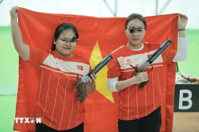 Trịnh Thu Vinh giành 2 HCV, liên tiếp phá kỷ lục SEA Games