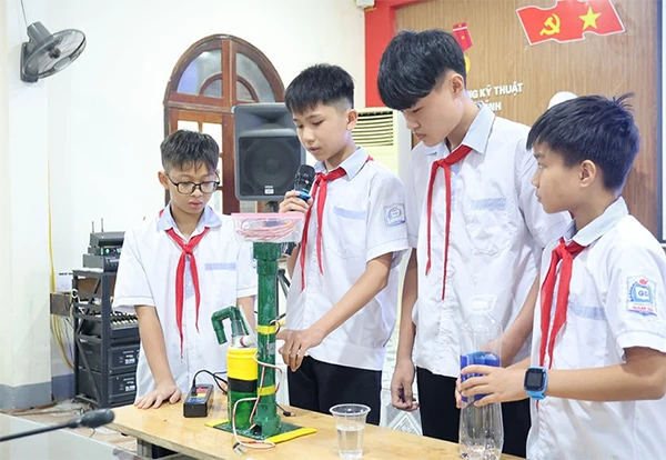 Thanh Hóa: 2 nhóm tác giả đoạt giải Cuộc thi sáng tạo dành cho thanh thiếu niên, nhi đồng toàn quốc lần thứ 21