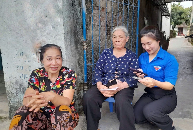 Sức trẻ tiên phong đưa công nghệ về làng