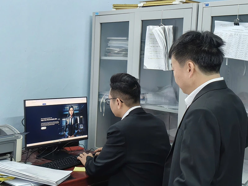 “Trợ lý ảo” - Công cụ hỗ trợ hiệu quả ngành tòa án