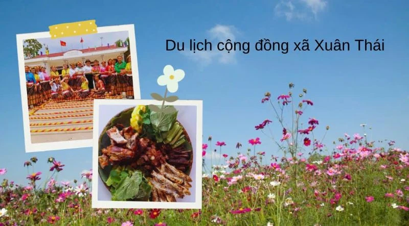 Một lần trải nghiệm du lịch cộng đồng xã Xuân Thái