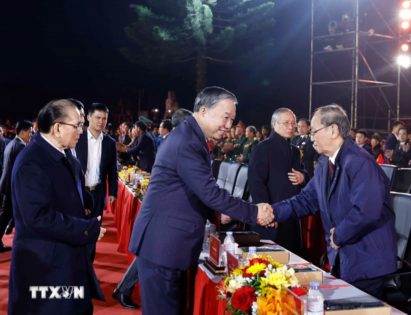 Tổng Bí thư Tô Lâm dự Chương trình cầu truyền hình Hai tay xây dựng một sơn hà”