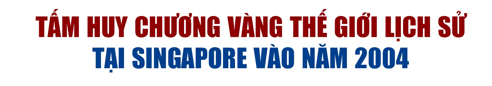 Võ sĩ Pencak Silat Nguyễn Ngọc Anh & Ký ức về tấm huy chương vàng thế giới năm 2004