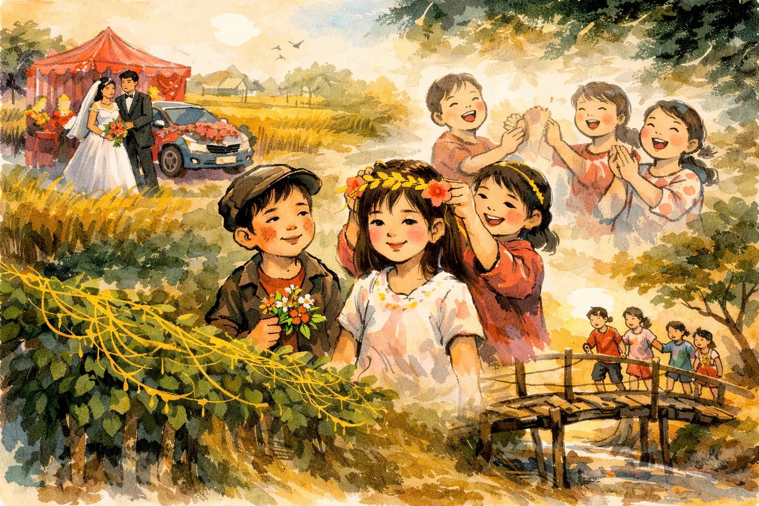 Tơ hồng vương vít