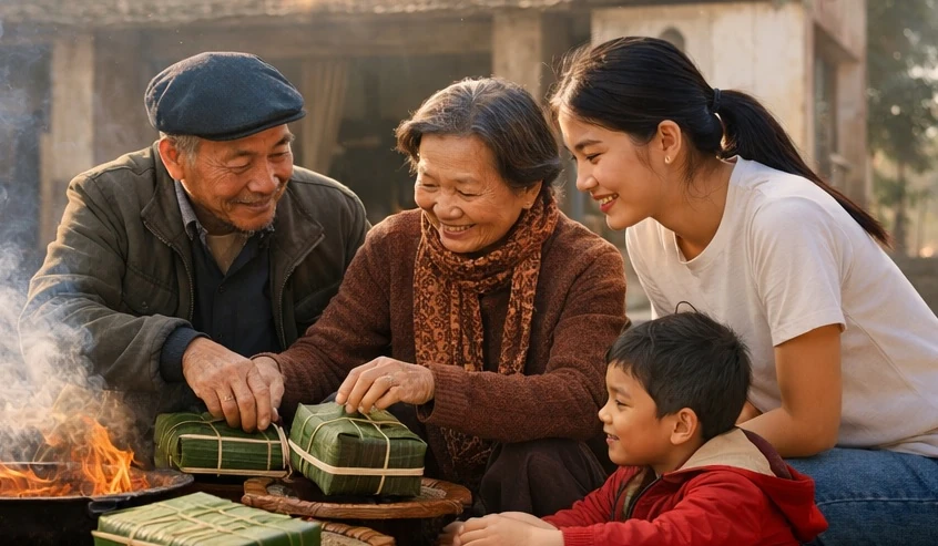 Khi tết cũ chạm nhịp mới