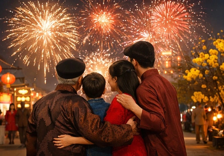 Khi tết cũ chạm nhịp mới